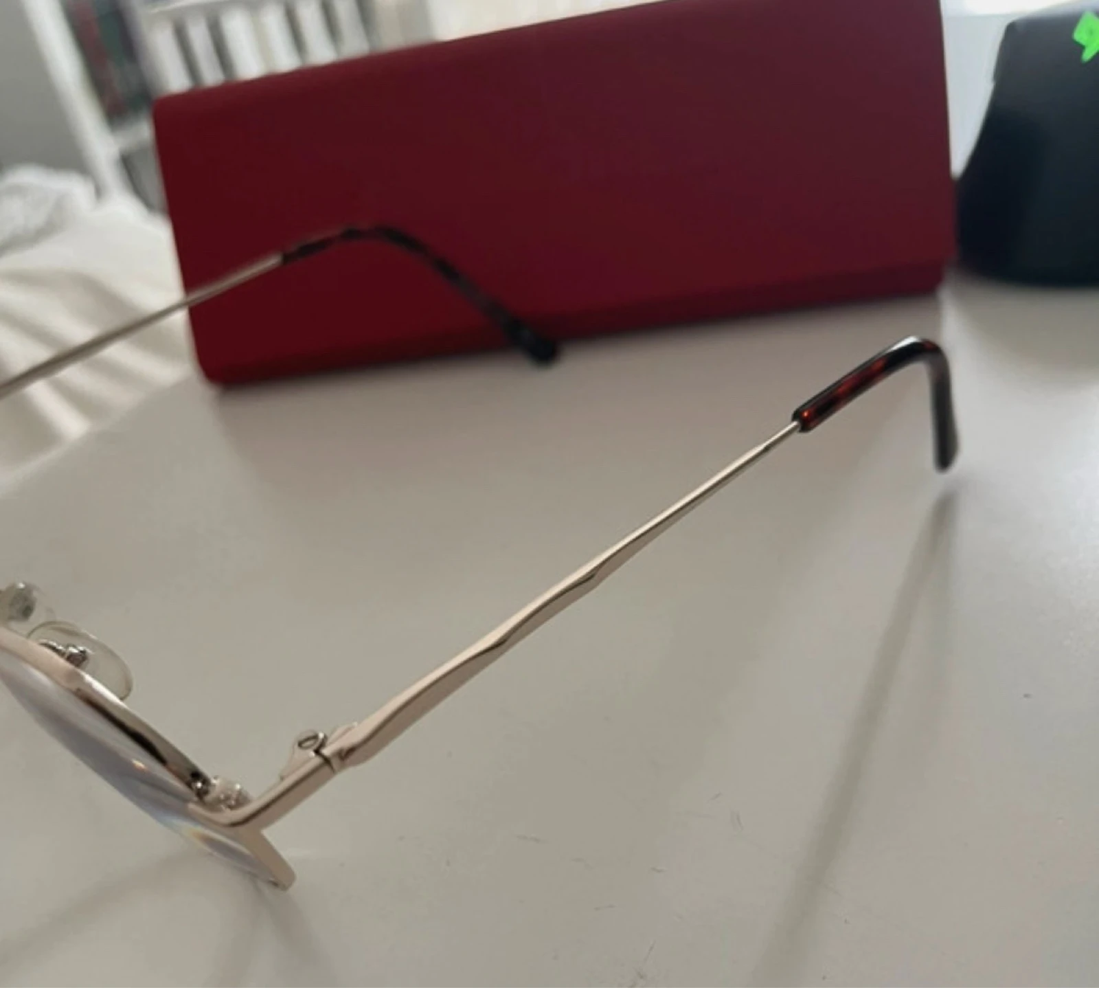 Armazón de gafas MOREL - Estuche rojo - Precio negociable – photo 4